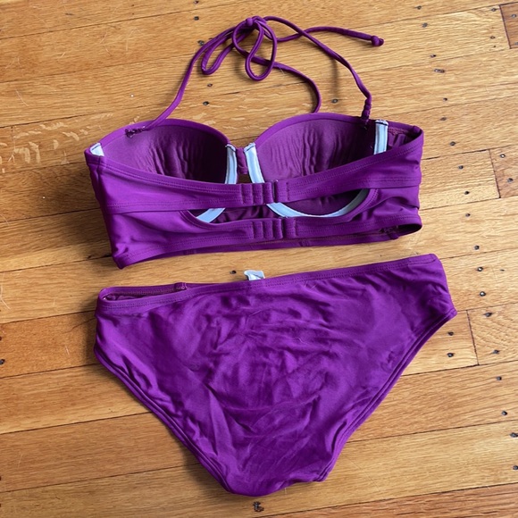 American Eagle cutout corset style bathing suit - Picture 2 of 4